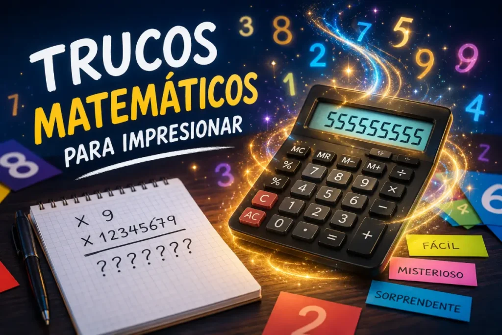 Trucos matemáticos para impresionar con la calculadora mágica